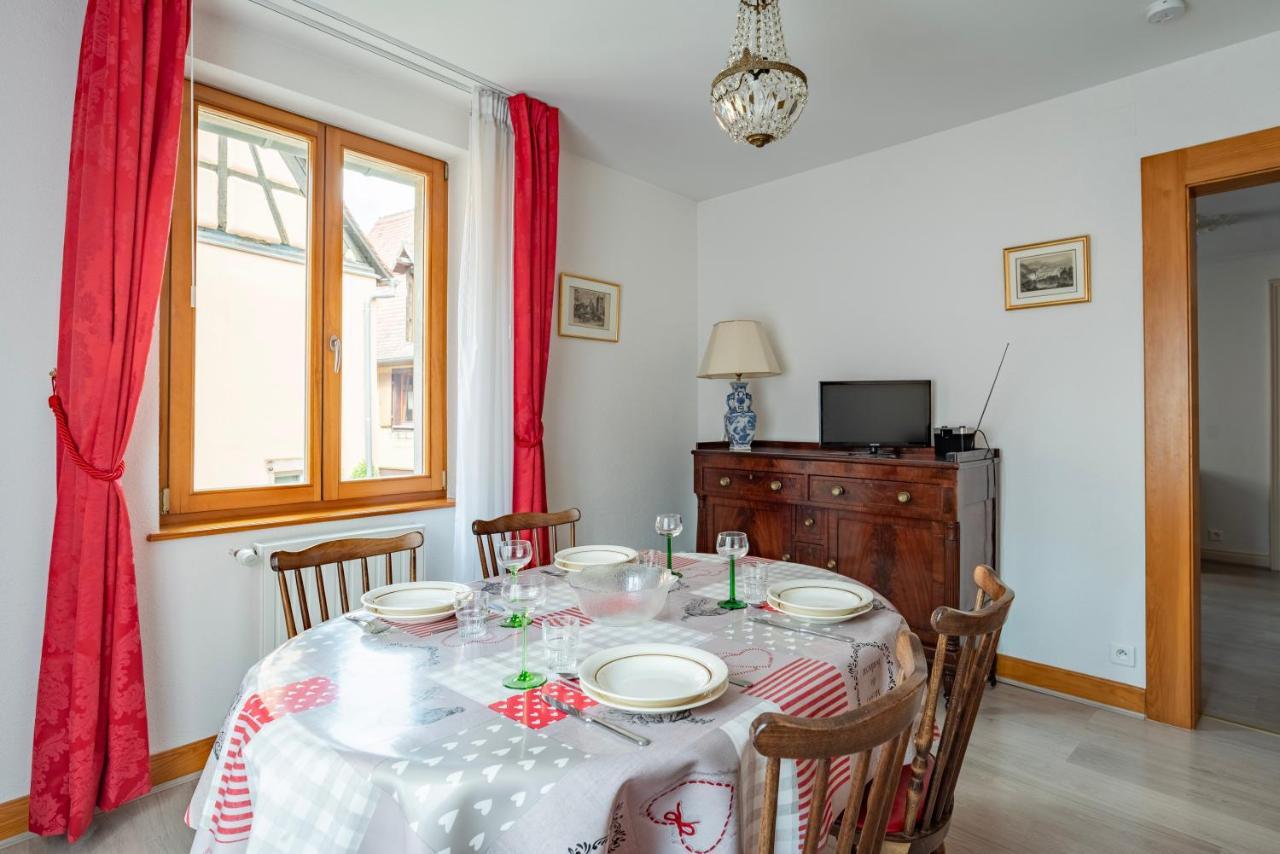Gite Au Coeur Du Vieux Kaysersberg - Parking Prive & Wifi Eksteriør bilde